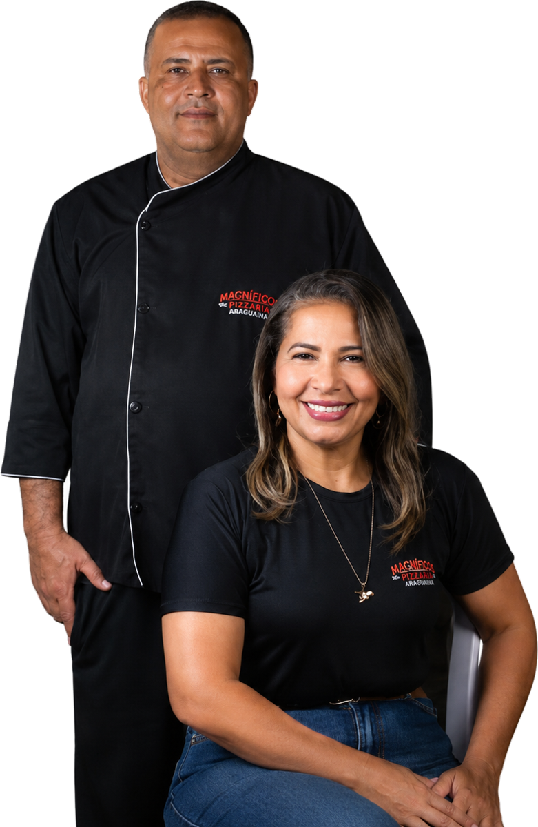 Proprietários da Muchachos Pizzas Artesanais